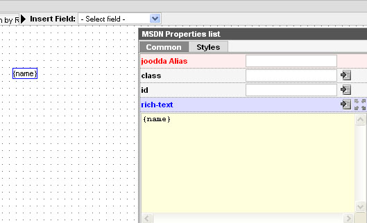 dynamicaly variable name